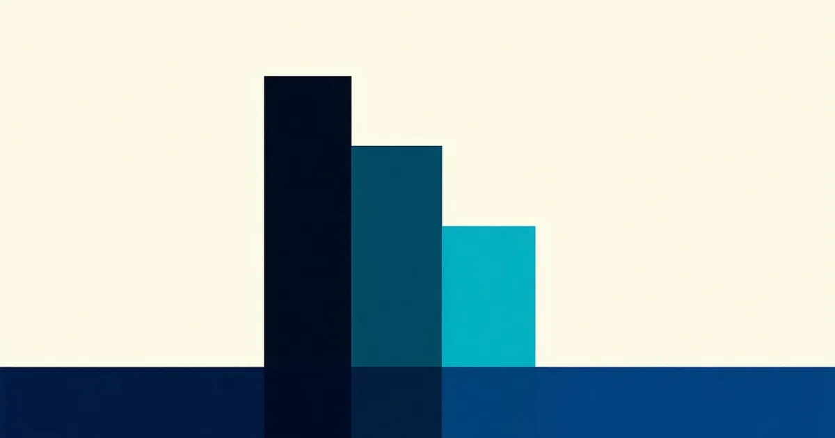 Abstract time-cost visualization showing email writing time accumulation
